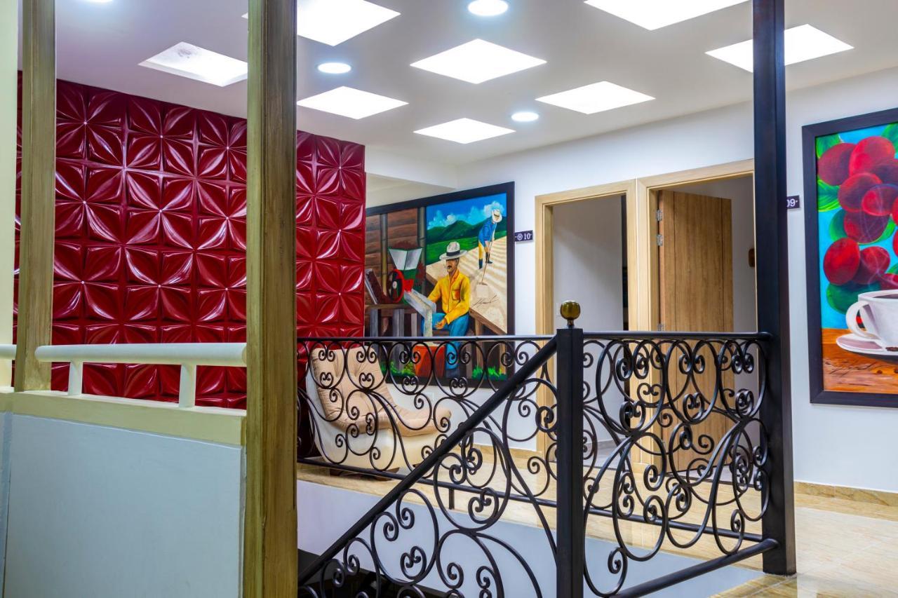 Hotel Plaza Real Santa Rosa de Cabal Exteriör bild